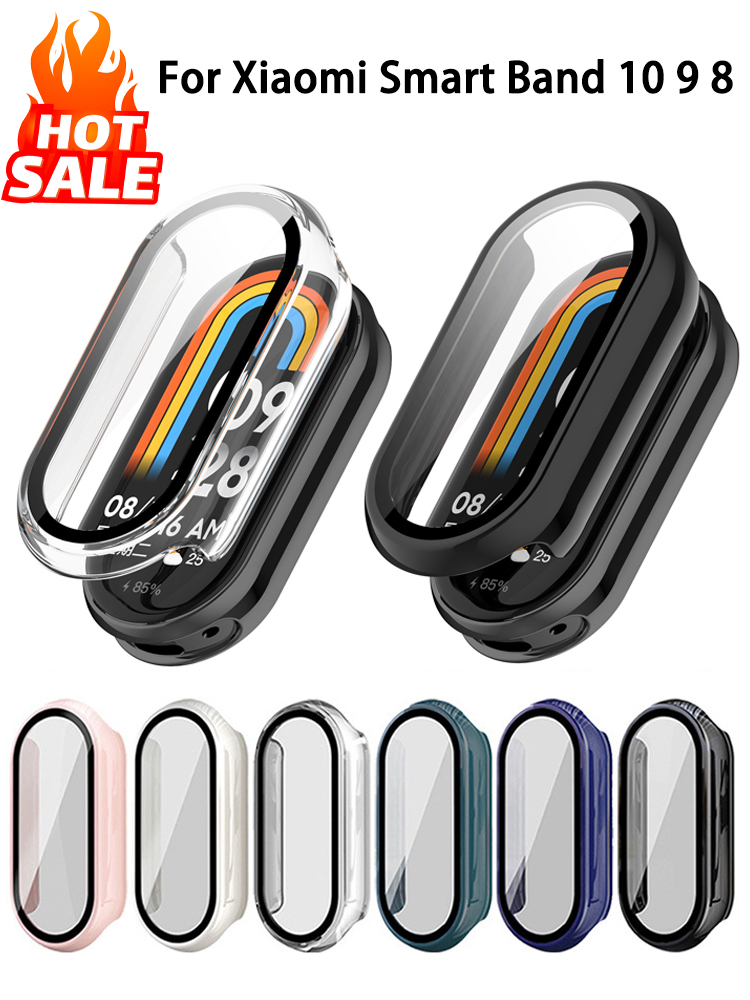 Smartwatch Band Accessories - Gehard glas + pc-hoes voor Xiaomi