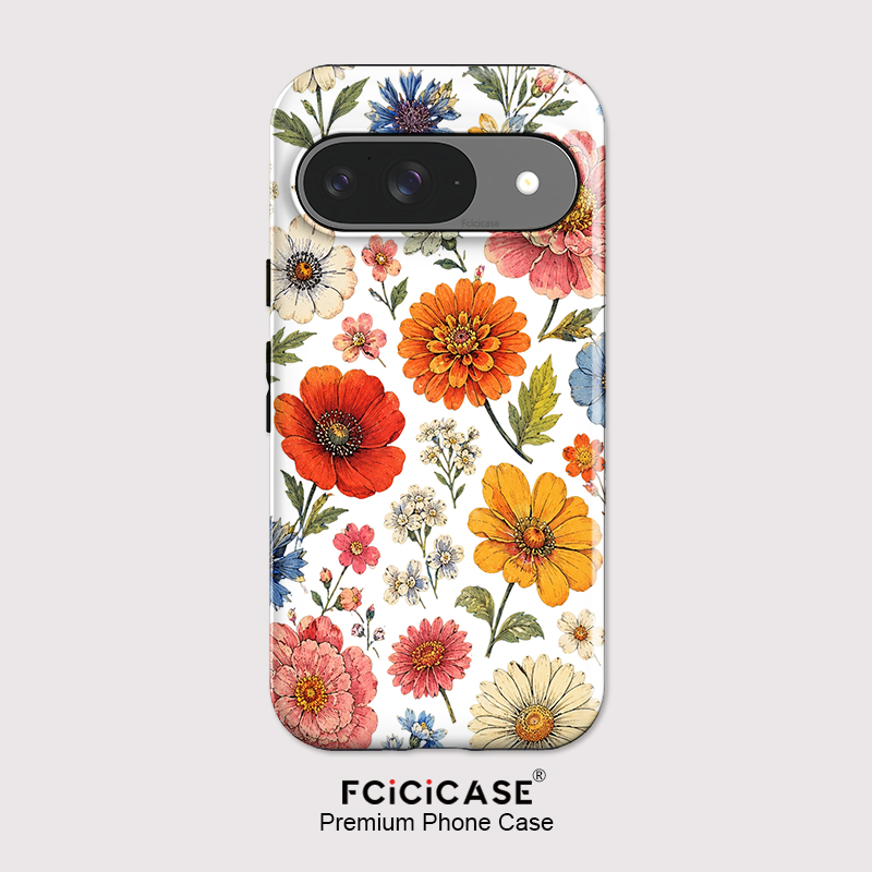 Google Pixel 9 Pro - Fcicicase Matte Acryl Telefoonhoesje voor Google