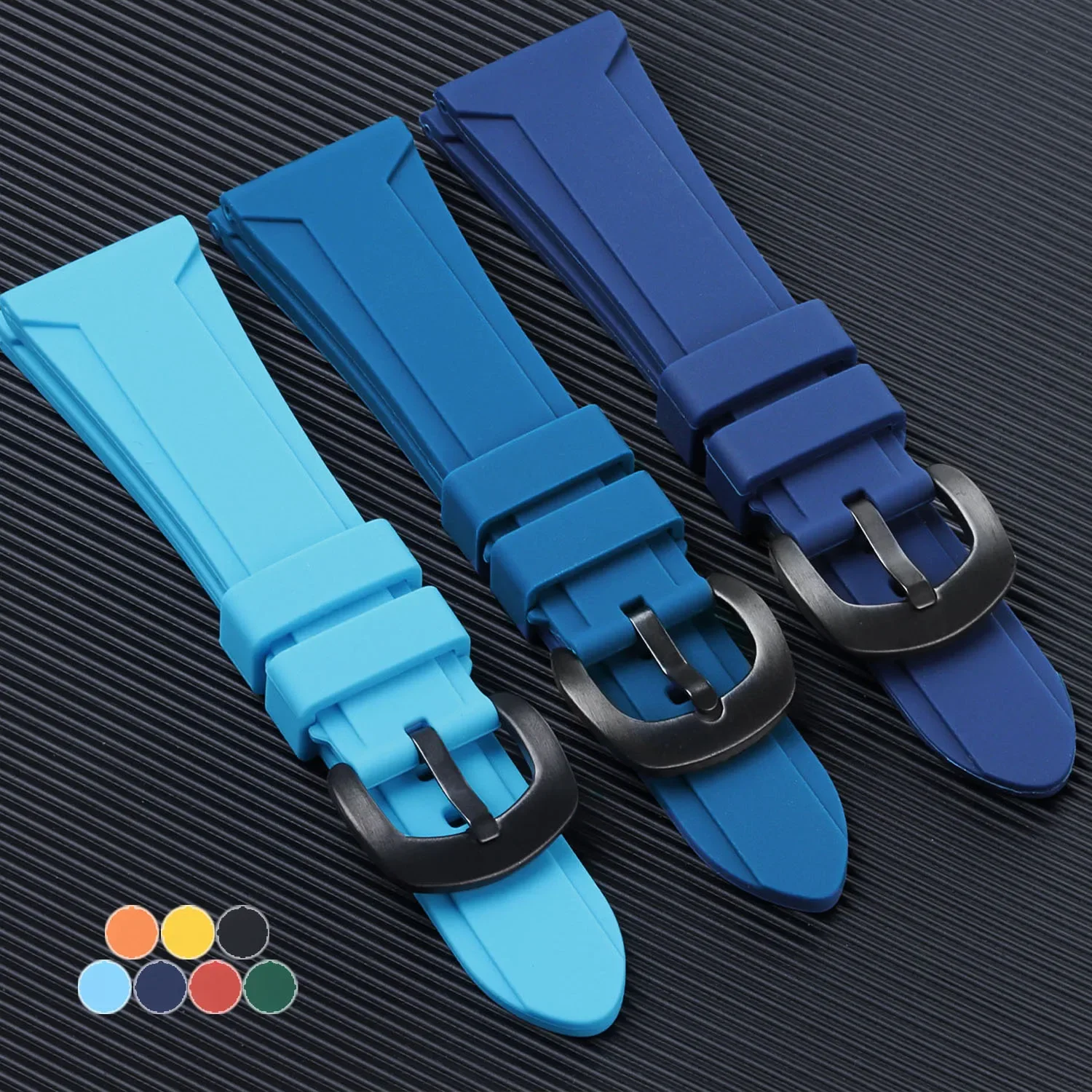 Smartwatch Band Accessories - Sport Siliconen Band 22mm 24mm 26mm