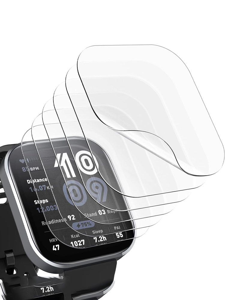 Smartwatch Band Accessories - Screenprotector voor Amazfit bip 6-hoes Smartwatch-accessoires