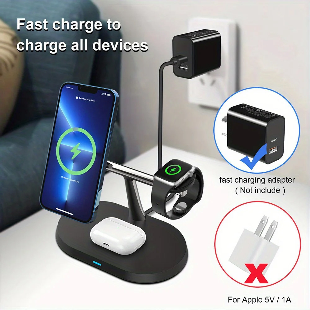 3-in-1 Magnetische Draadloze O - Wireless Charger Watch recensie en prijs