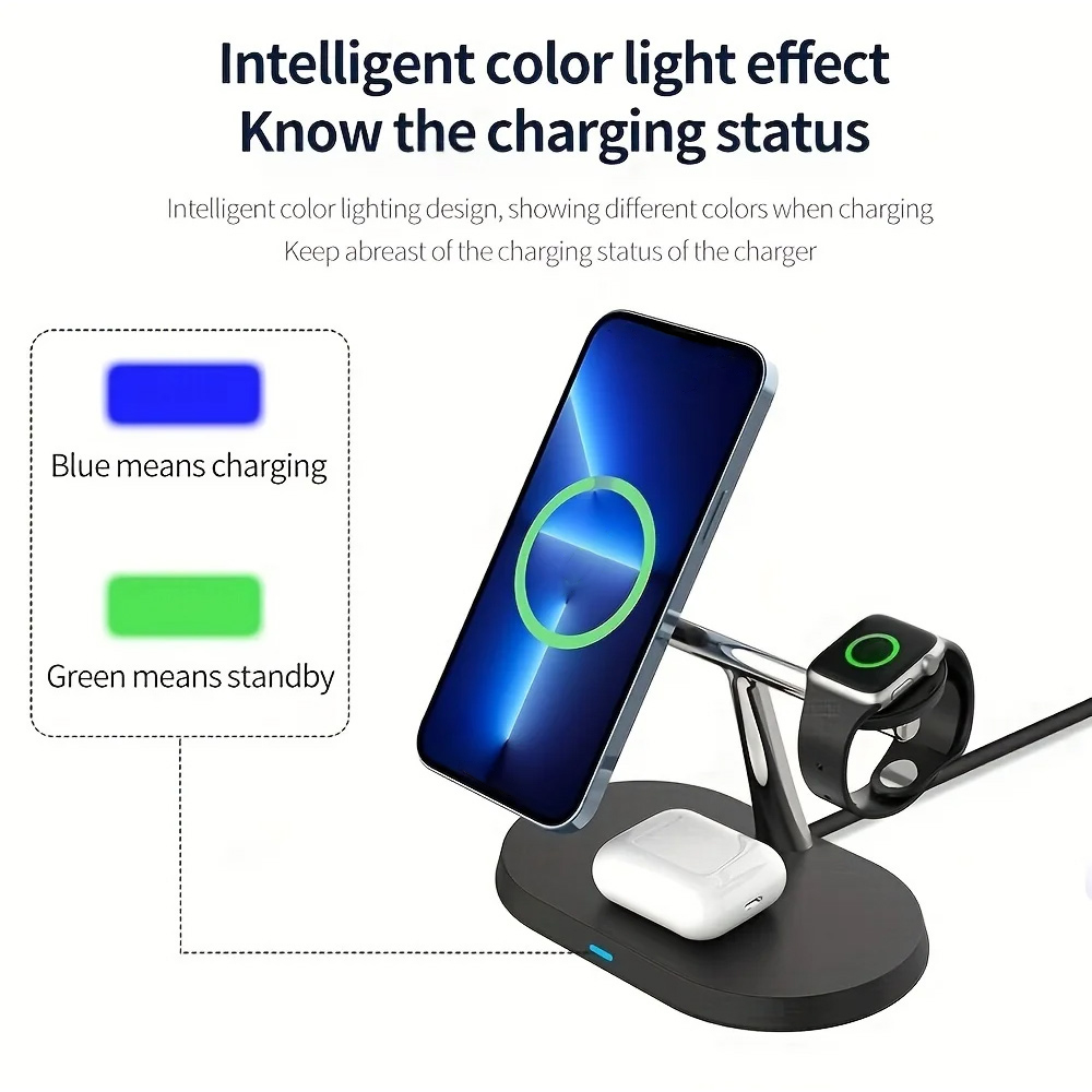 3-in-1 Magnetische Draadloze O - Wireless Charger Watch recensie en prijs
