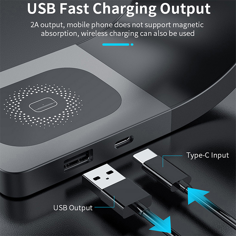 Metal Shell 4-in-1 draadloze o - Wireless Charger Watch recensie en prijs
