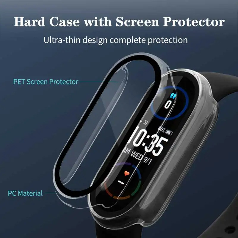 Gehard glas + pc-hoes voor Xia - Smartwatch Band Accessories recensie en prijs