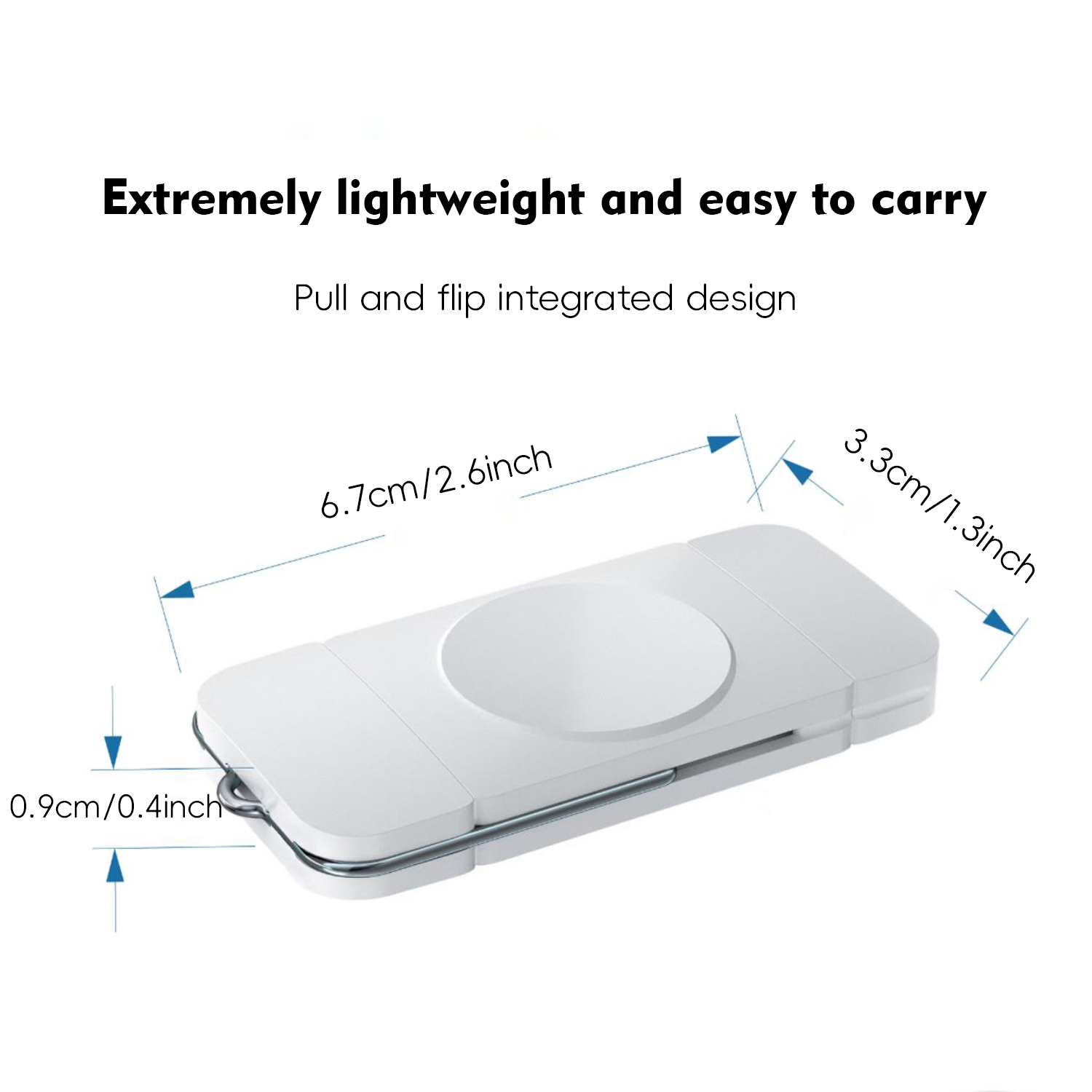 Draagbare draadloze oplader me - Wireless Charger Watch recensie en prijs