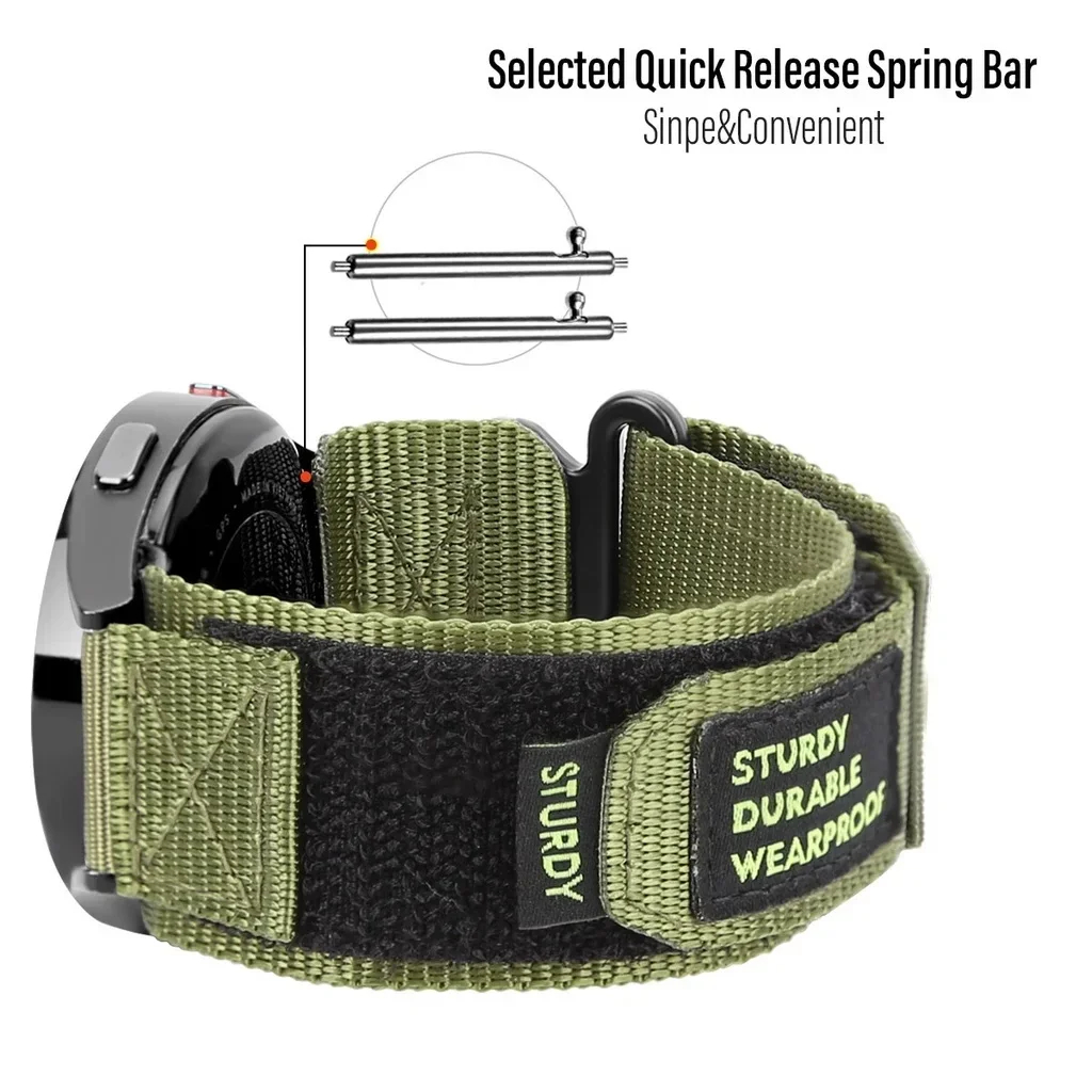Quick Fit Nylon Band voor Sams - Nylon Nato Strap recensie en prijs
