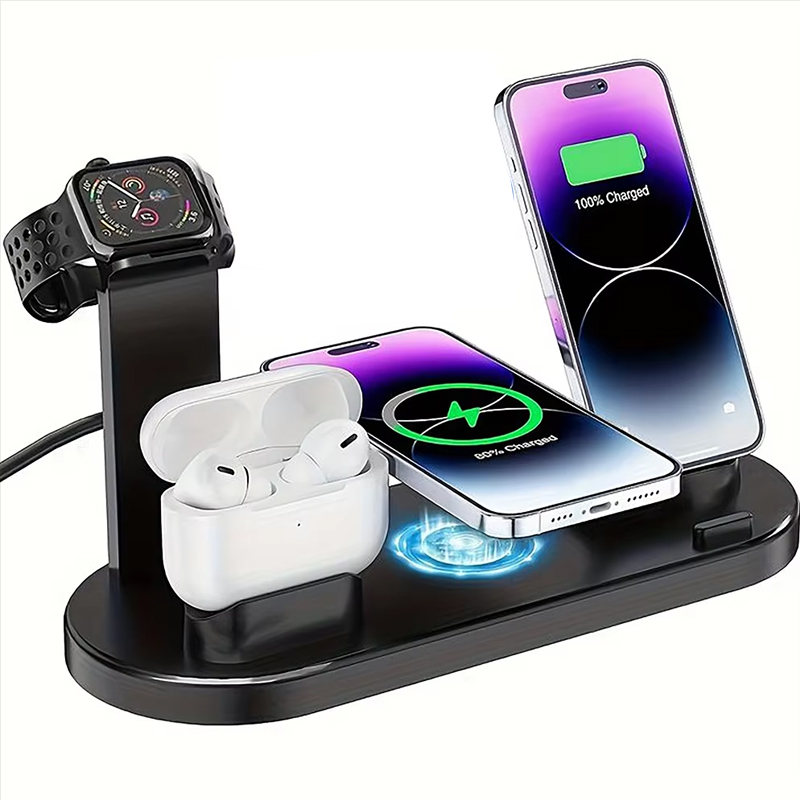 7-in-1 draadloze oplaadstandaa - Wireless Charger Watch recensie en prijs