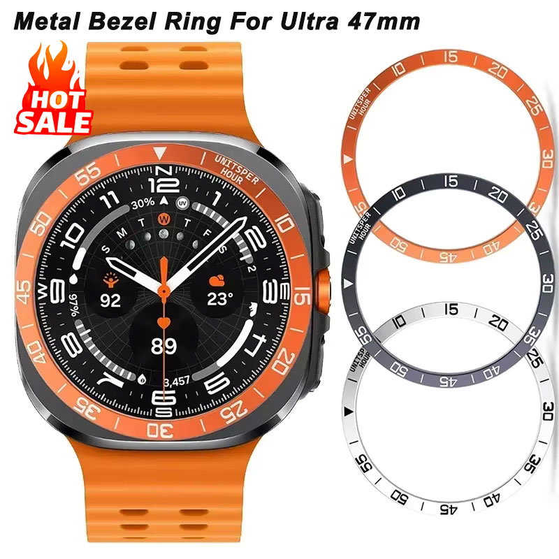 Metalen Cover Bezel Ring Case  - Samsung Smartwatch Ultra Accessories recensie en prijs