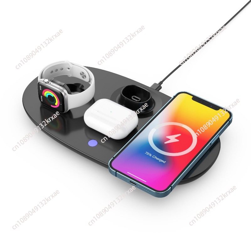 4In1 hoofdtelefoonstandaard vo - Wireless Charger Watch recensie en prijs