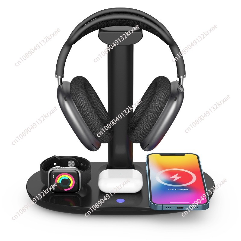 4In1 hoofdtelefoonstandaard vo - Wireless Charger Watch recensie en prijs