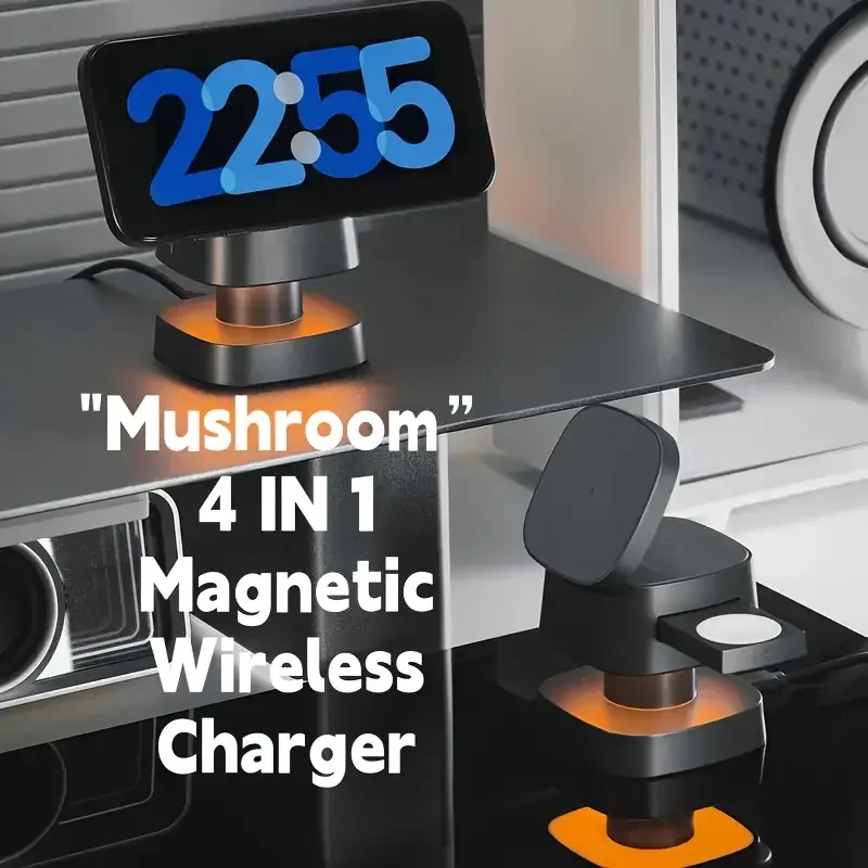 Magnetische 3-in-1 draadloze o - Wireless Charger Watch recensie en prijs