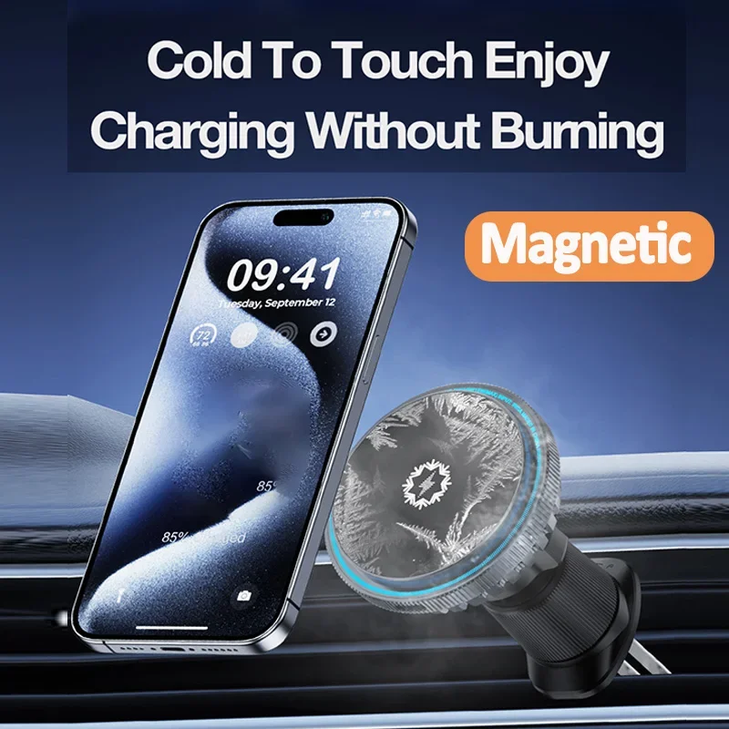 Magnetische draadloze autolade - Wireless Charger Watch recensie en prijs
